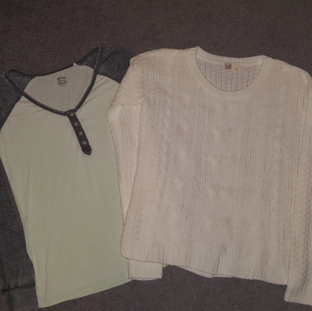2 long sleeve shirts 🤗